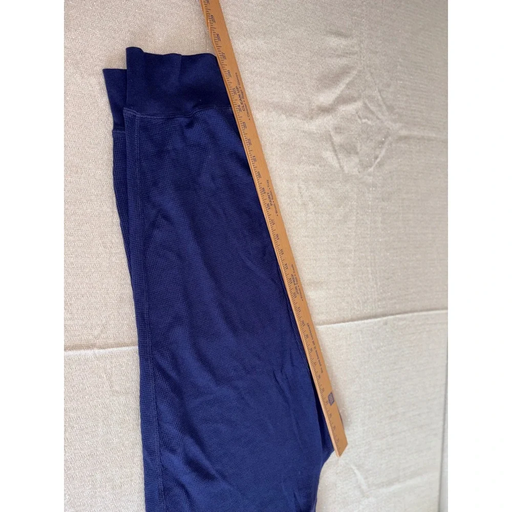 Calvin Klein Mens Navy Blue gray  Waffle Knit‎  Pajama Pants Joggers Size xl